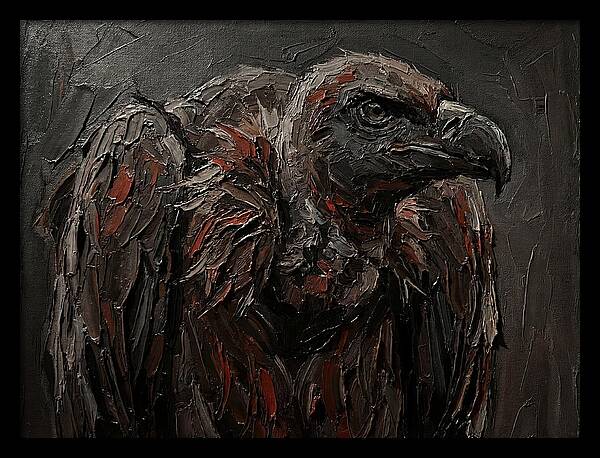 Vulture In Bold Strokes