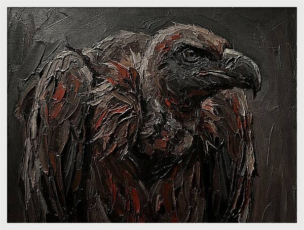 Vulture In Bold Strokes