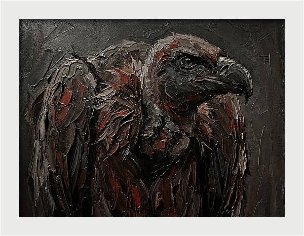 Vulture In Bold Strokes