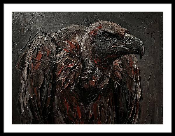 Vulture In Bold Strokes