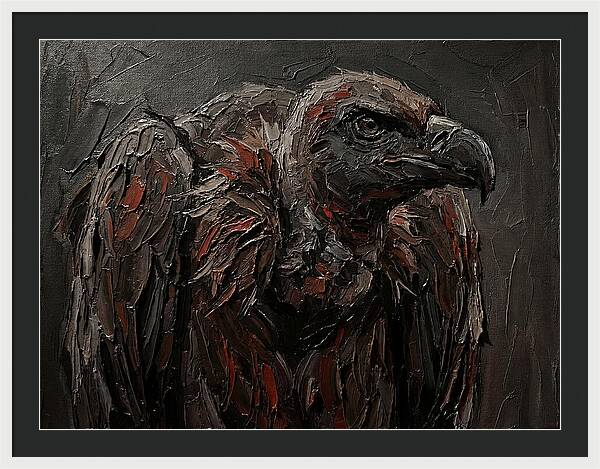 Vulture In Bold Strokes