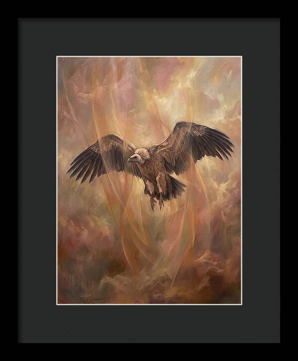 Vulture In Flight