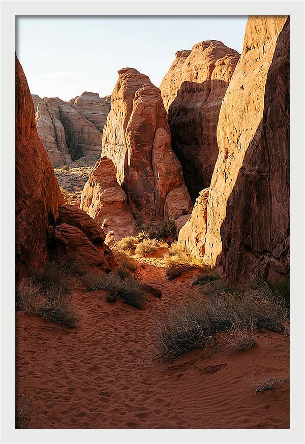 Wadi Rum Canyon Warmth