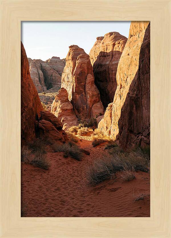 Wadi Rum Canyon Warmth