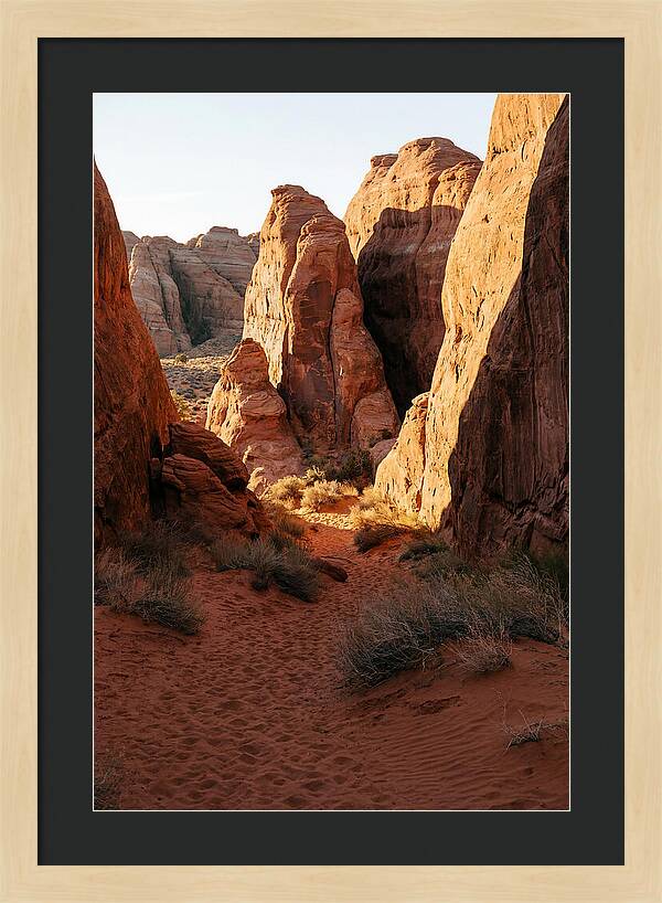 Wadi Rum Canyon Warmth