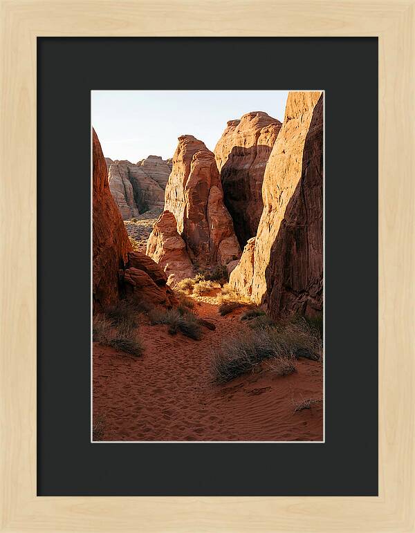 Wadi Rum Canyon Warmth