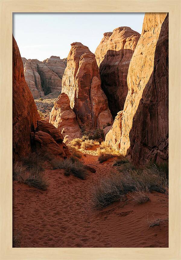 Wadi Rum Canyon Warmth