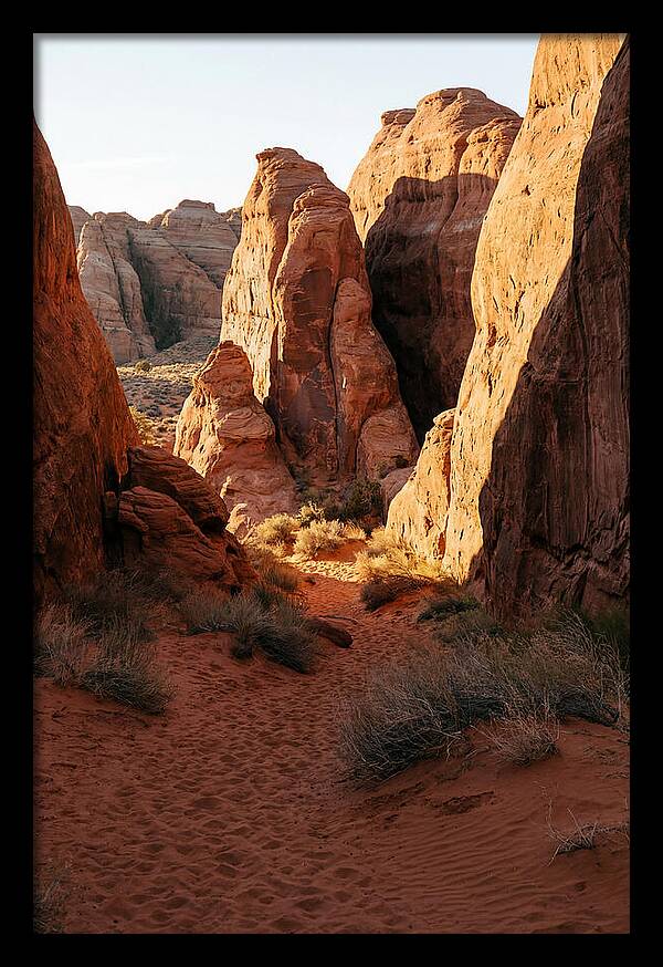 Wadi Rum Canyon Warmth