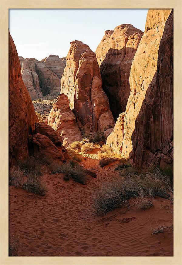Wadi Rum Canyon Warmth