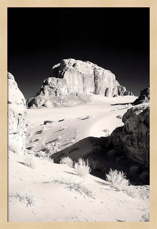 Wadi Rum Desert Landscape