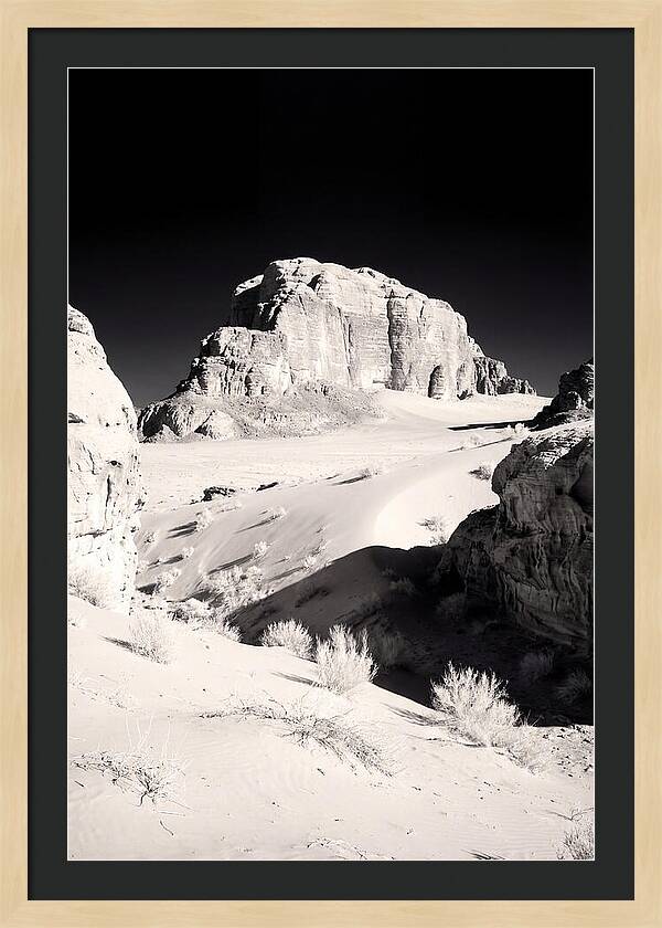 Wadi Rum Desert Landscape