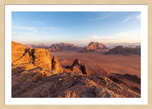 Wadi Rum From Jebel Umm Ad Dami Summit