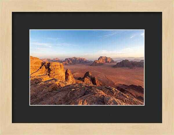 Wadi Rum From Jebel Umm Ad Dami Summit