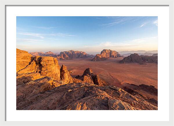 Wadi Rum From Jebel Umm Ad Dami Summit