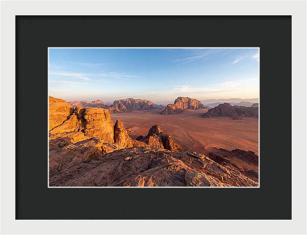 Wadi Rum From Jebel Umm Ad Dami Summit