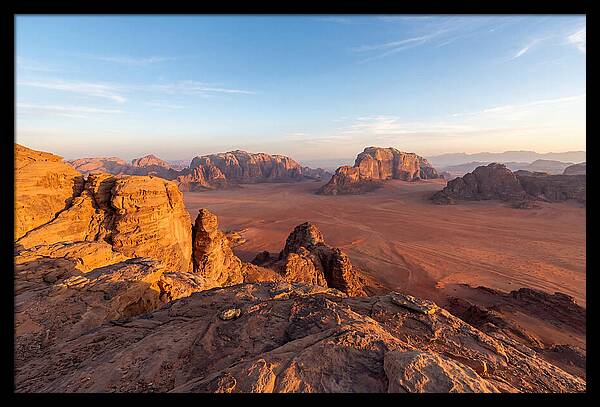 Wadi Rum From Jebel Umm Ad Dami Summit