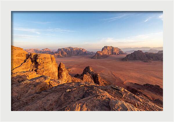 Wadi Rum From Jebel Umm Ad Dami Summit