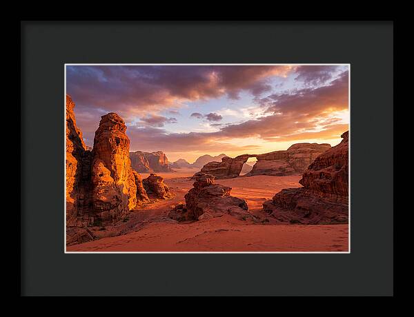Wadi Rum Sunset Serenity