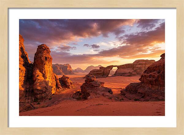 Wadi Rum Sunset Serenity