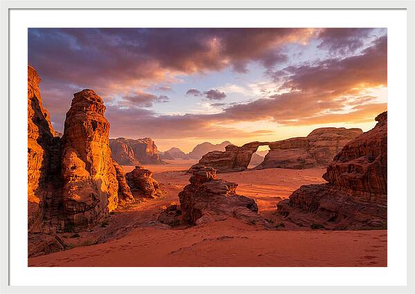Wadi Rum Sunset Serenity