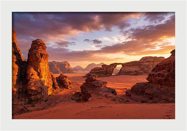 Wadi Rum Sunset Serenity