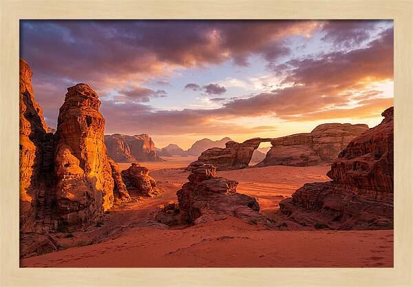 Wadi Rum Sunset Serenity