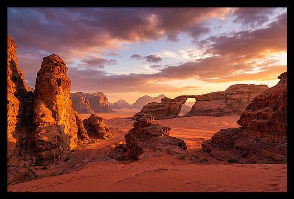 Wadi Rum Sunset Serenity