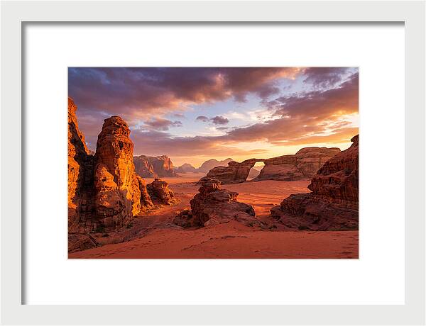 Wadi Rum Sunset Serenity