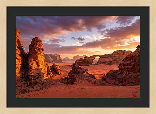 Wadi Rum Sunset Serenity