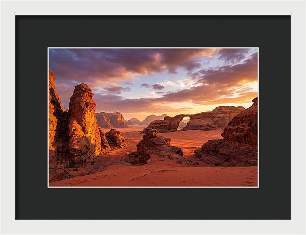 Wadi Rum Sunset Serenity