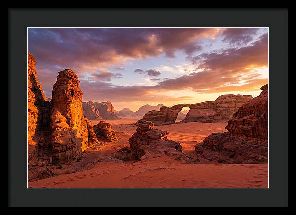 Wadi Rum Sunset Serenity