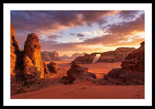 Wadi Rum Sunset Serenity