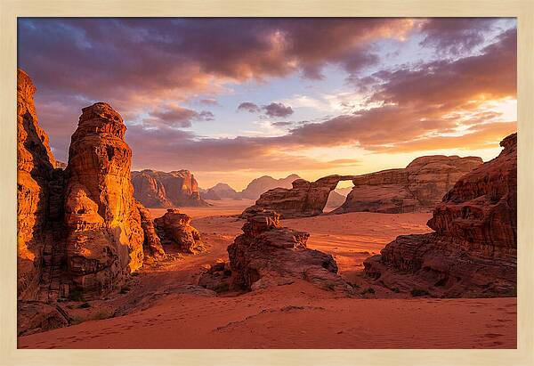 Wadi Rum Sunset Serenity