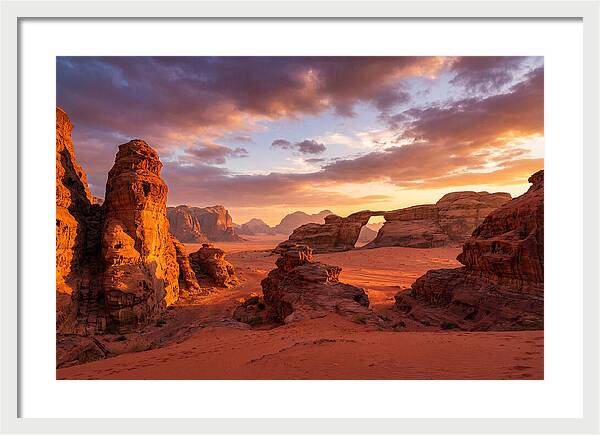 Wadi Rum Sunset Serenity