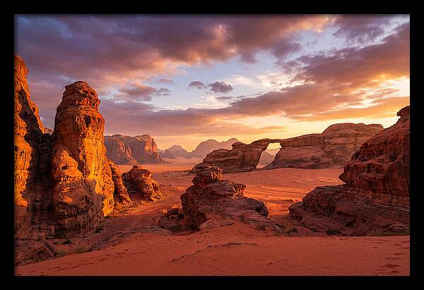 Wadi Rum Sunset Serenity