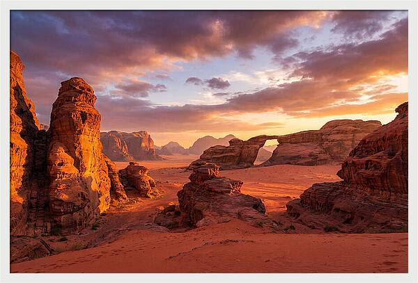 Wadi Rum Sunset Serenity