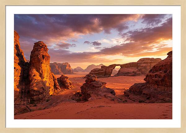 Wadi Rum Sunset Serenity