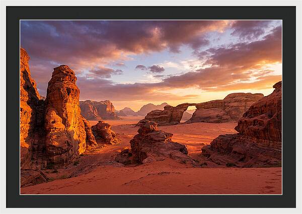 Wadi Rum Sunset Serenity