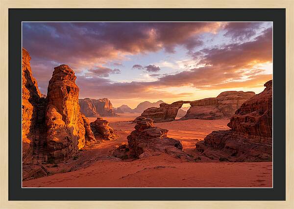 Wadi Rum Sunset Serenity