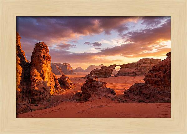 Wadi Rum Sunset Serenity
