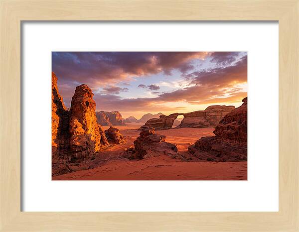 Wadi Rum Sunset Serenity