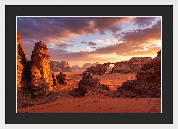 Wadi Rum Sunset Serenity