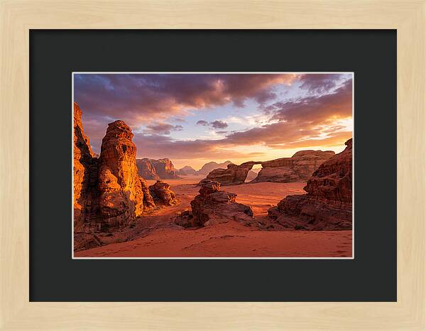 Wadi Rum Sunset Serenity