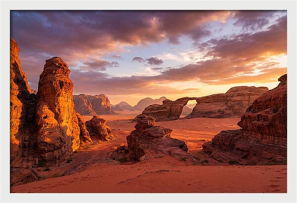 Wadi Rum Sunset Serenity