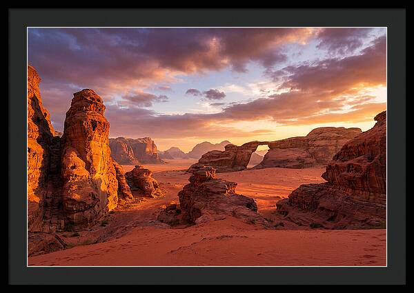 Wadi Rum Sunset Serenity