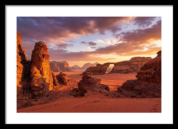 Wadi Rum Sunset Serenity