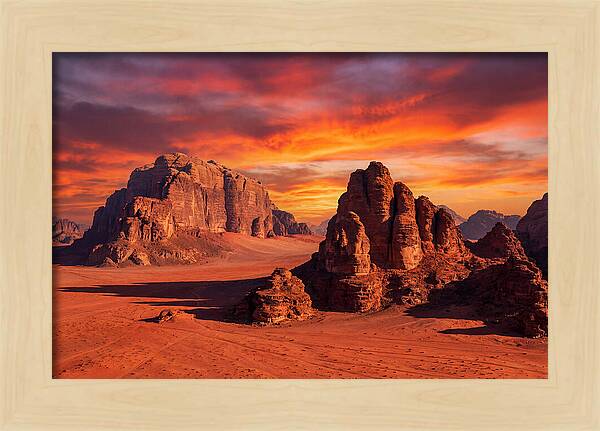 Wadi Rum Sunset Splendor