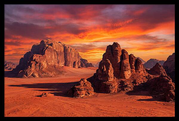 Wadi Rum Sunset Splendor