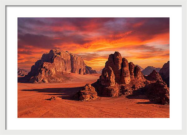 Wadi Rum Sunset Splendor