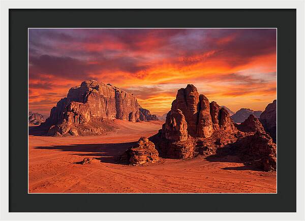 Wadi Rum Sunset Splendor